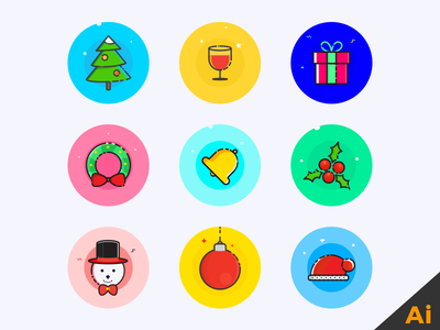xmas-icons-freebie