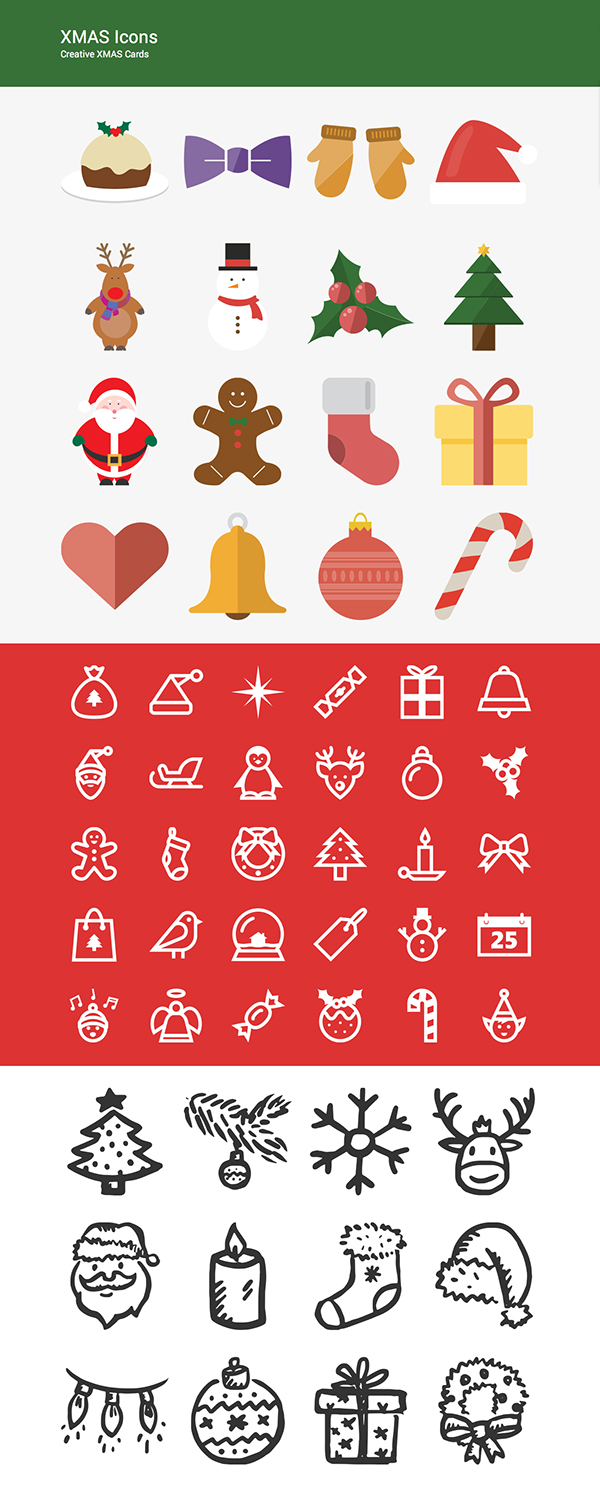 XMAS Icons Set
