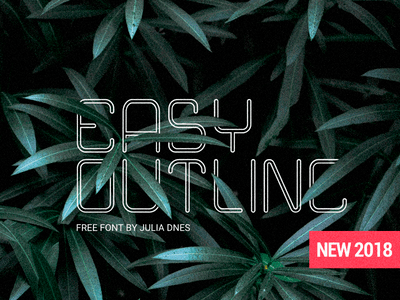Еasy Outline Font