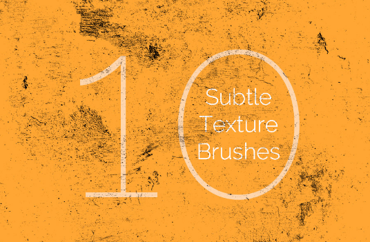10 Free Subtle Texture Brushes