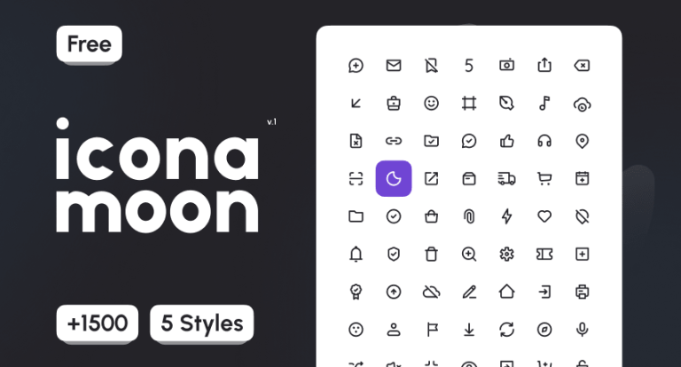 1500+ UI Icons In 5 Styles