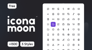 1500+ UI Icons In 5 Styles