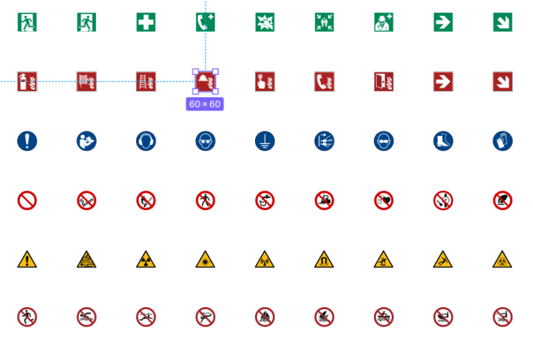 220+ ISO 7010 Registered Safety Signs
