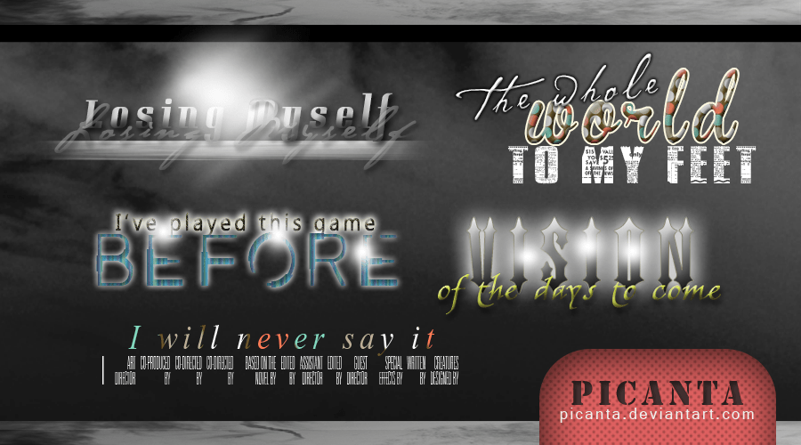 5 Text Textures
