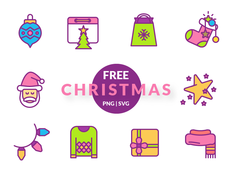 50 Christmas Icons