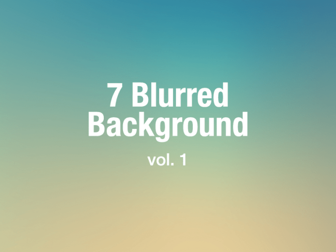 7 Blurred Background vol.1