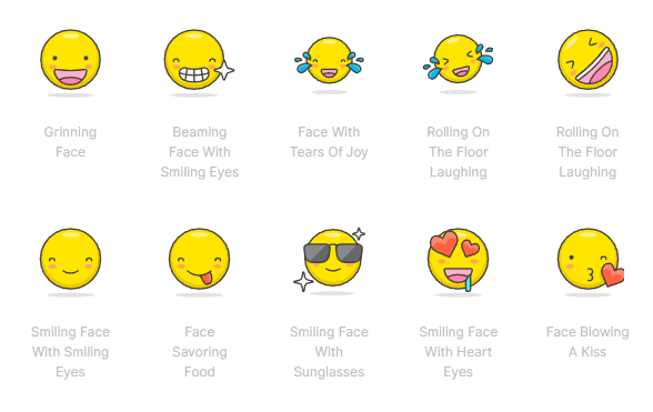 780+ Free Vector Emoji