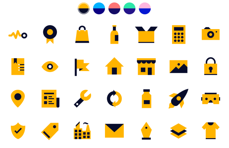 90+ Pixel Perfect SVG Icons For Photoshop And Sketch-min