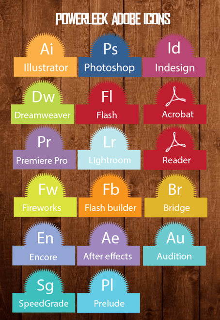 Adobe icons