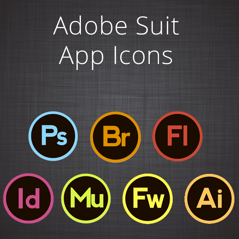 Adobe Suit Icons