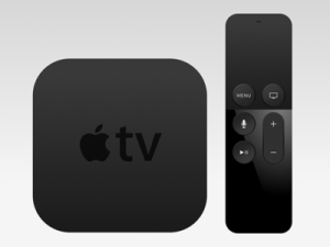 Apple TV and Remote Sketch