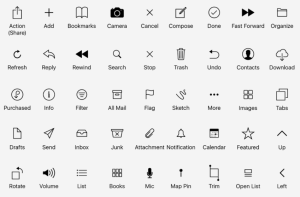 Complete Native iOS10 & iOS11 Icons