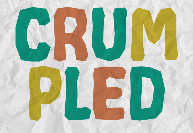 CRUMPLED - Free Font-min