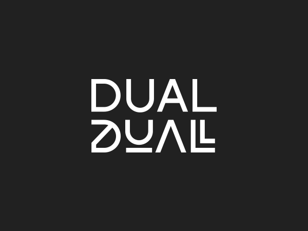 DUAL typeface