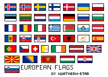 European Profile Flags