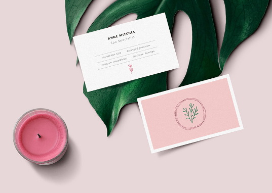 feminine-business-card-mockup