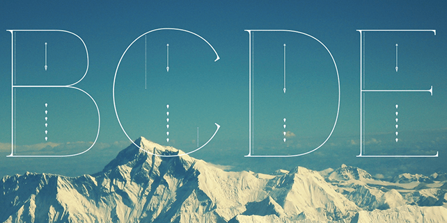 Fina – ultra thin, modern font
