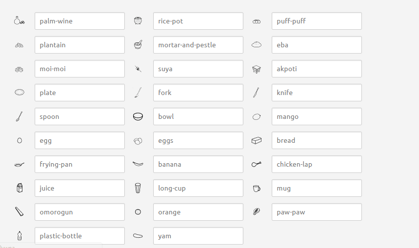 Food Icons