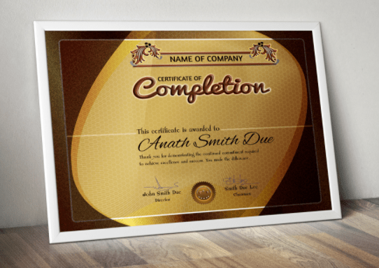 FREE Download Certificate