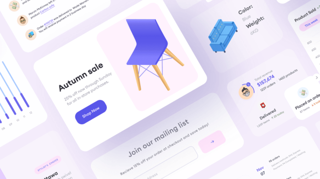 Free UI E-commerce Components
