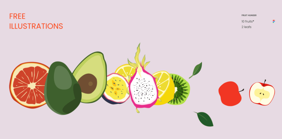 Fruit Hunger Free Illustration