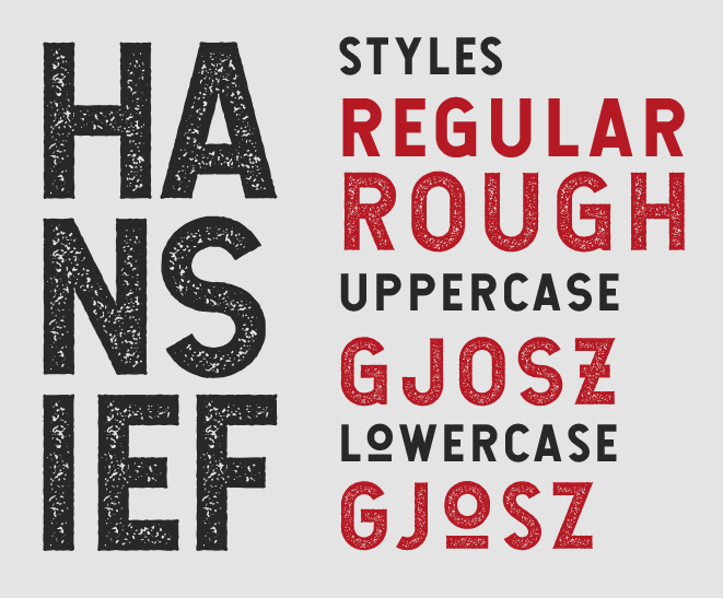 Hansief Typeface