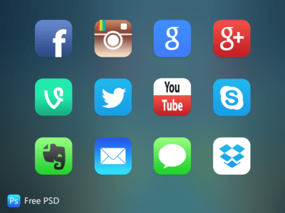iOS 7 App Icons