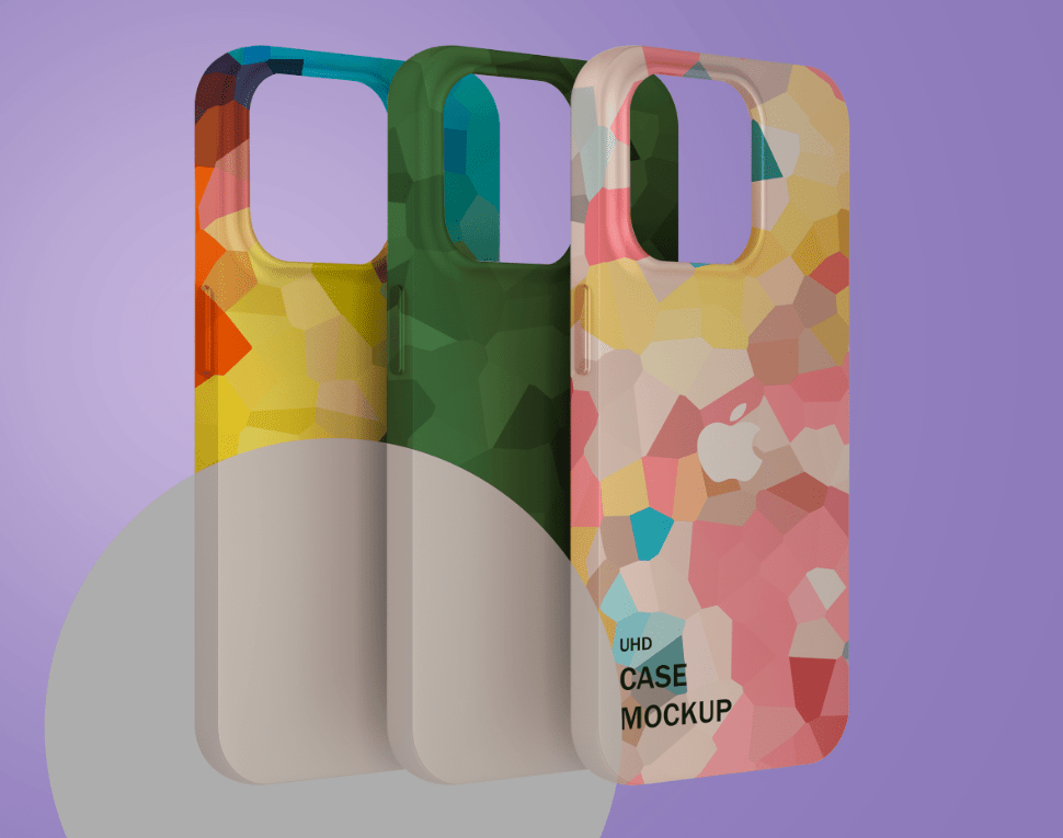 iPhone 15 Pro Case Mockup