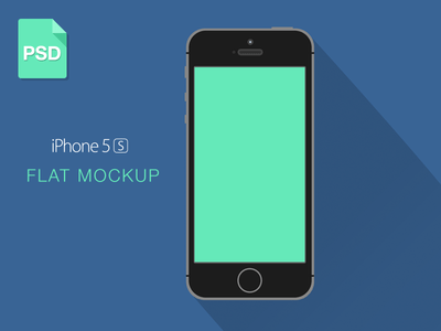 iPhone 5S Mockup