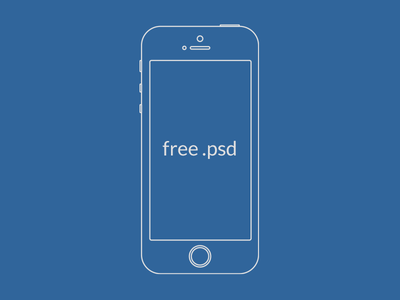 iPhone 5S Outline