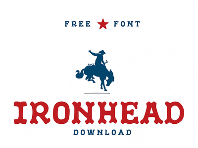 IronHead Free Font Download