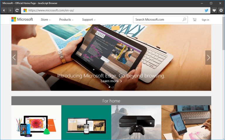 JSBrowser