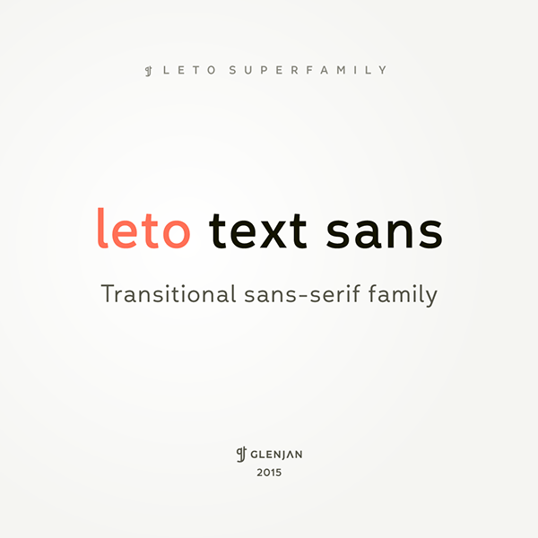 Leto Text Sans