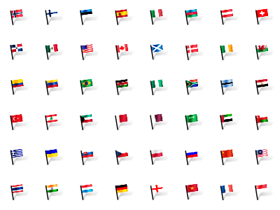 Mini Flags