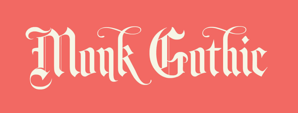 Monk Gothic Font
