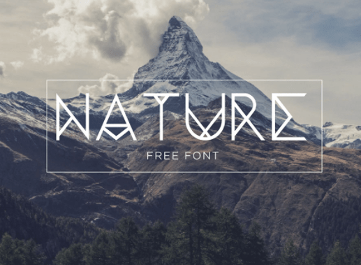 Nature Font