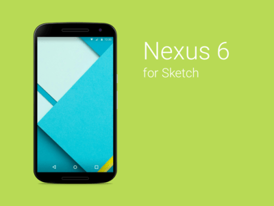 Nexus 6 Sketch Freebie