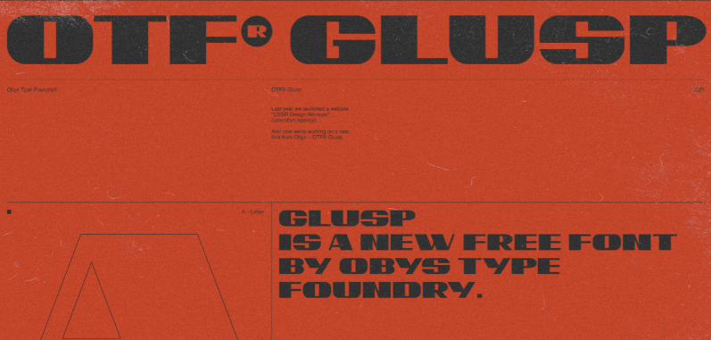 OTF GLUSP Font