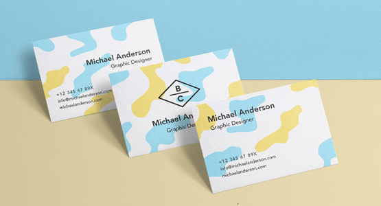 Psd Business Card Mock-Up Vol36