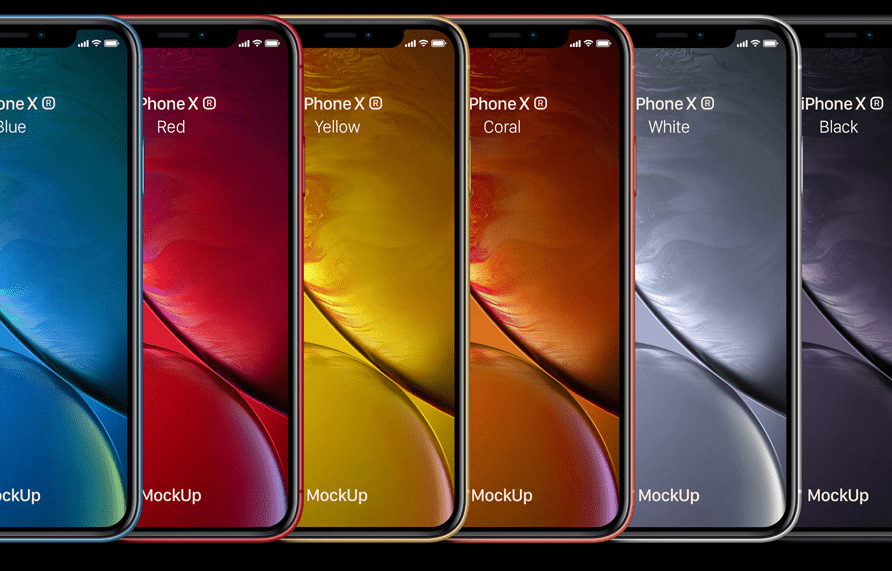 Psd iPhone XR Mockup-min