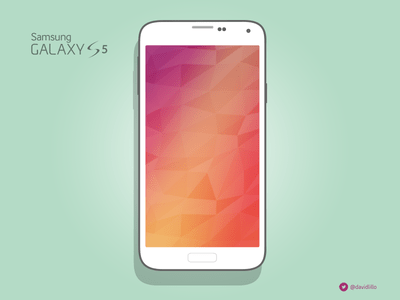 Samsung Galaxy S5 Mockup