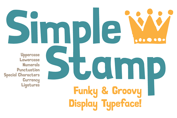 SimpleStamp Free Font