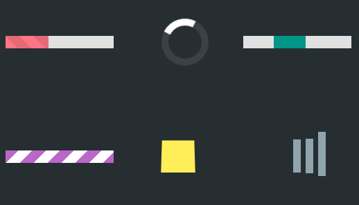 Stylization HTML5 Progress element