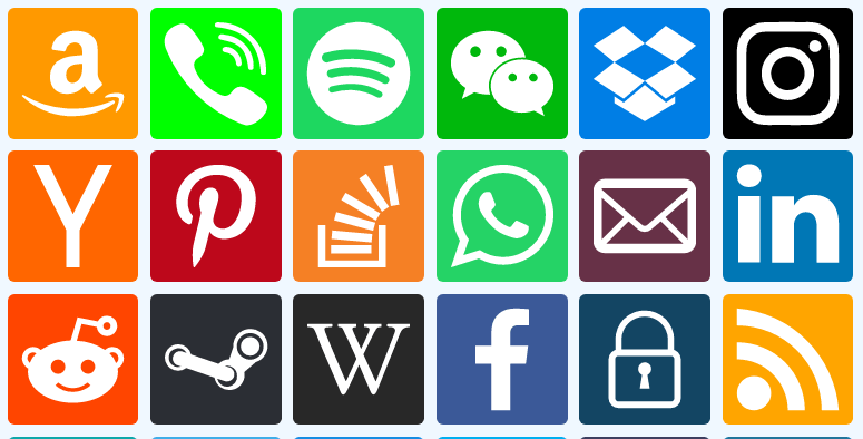 Super Tiny Social Icons
