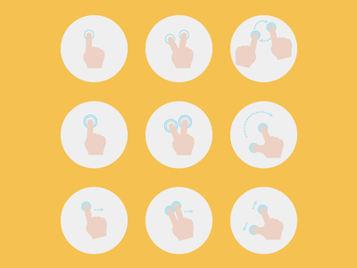 Touch Gestures (freebie)